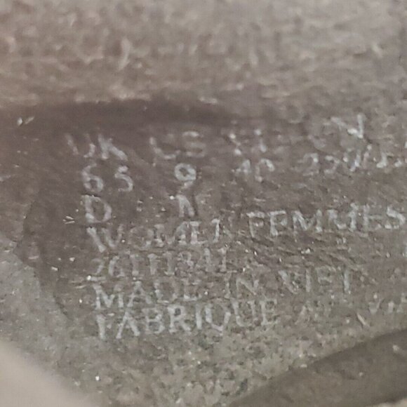 Clarks Collection Mary Jane Shoes Women Size 9 Brown Suede Slip On Comfort - Picture 9 of 9